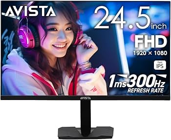 AVISTAゲーミングモニター FHD フルHD 240Hz 1ms 24.5㌅ Amazon.co.jp: AVISTA ゲーミングモニター 24.5インチ 300Hz フルHD